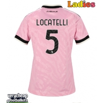 Juventus Manuel Locatelli #5 Replica Away Shirt Ladies 2026-27 Short Sleeve